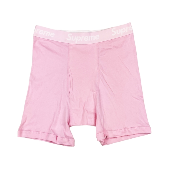 Supreme x Hanes Boxer Briefs Pink - Picture 1 of 2